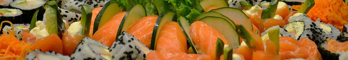 Eating Sushi at Yen Sushi & Sake Bar restaurant in Los Angeles, CA.